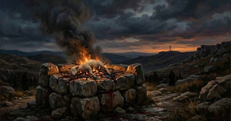 Why animal sacrifices could not forgive sin is answered plainly in Hebrews 10:4. The blood of bulls and goats covered sin — only the Cross removed it.